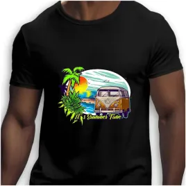 koszulka-meska-czarna-nadruk-summer-time-3xl