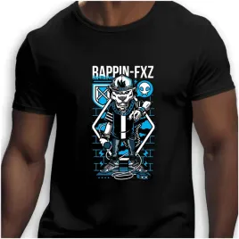 koszulka-meska-czarna-nadruk-rappin-fxz-3xl