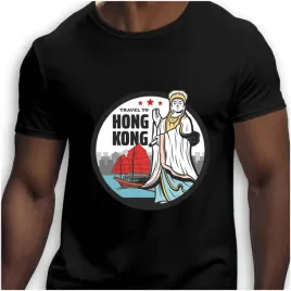koszulka-meska-czarna-nadruk-travel-to-hong-kong-5xl