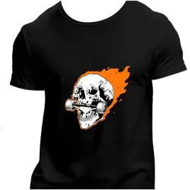 koszulka-meska-czarna-nadruk-czaszka-z-kolami-4xl