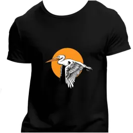 koszulka-meska-czarna-nadruk-bocian-4xl