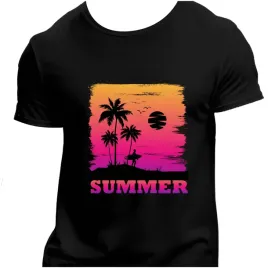 koszulka-meska-czarna-nadruk-summer-3xl