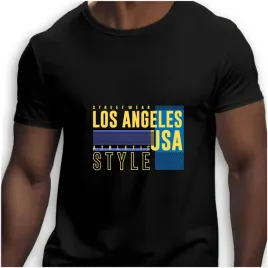 koszulka-meska-czarna-nadruk-los-angeles-usa-style-5xl