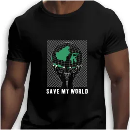 koszulka-meska-czarna-nadruk-save-my-world-4xl
