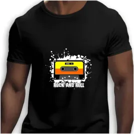 koszulka-meska-czarna-nadruk-rock-and-roll-3xl