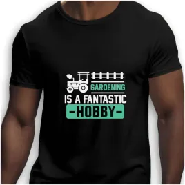 koszulka-meska-czarna-nadruk-gardening-is-a-fatnastic-hobby-5xl