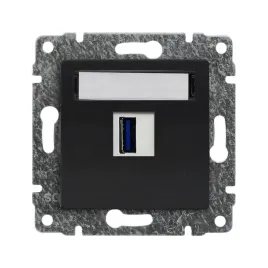 kos-dante-gniazdo-ladowarka-usb-3-0-5v-2a-antracyt-podtynkowe-516115