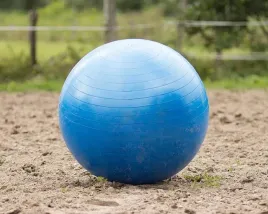 pilka-dla-konia-qhp-football-niebieska