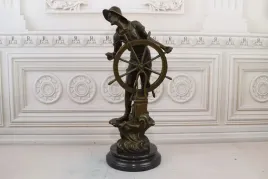 rybak-sternik-zeglarz-marynarz-figura-rzezba-z-brazu-prezent