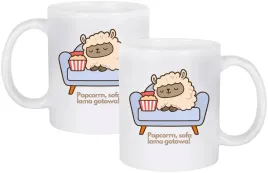 kubek-330-ml-popcorn-sofa-lama-gotowa-zabawne-330