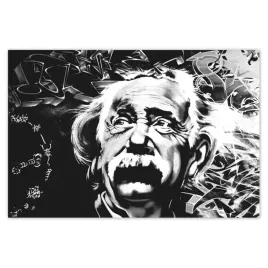 naklejki-60x40-albert-einstein-graffiti