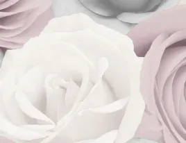 tapeta-dekoracyjna-duze-kwiaty-roze-papierowa
