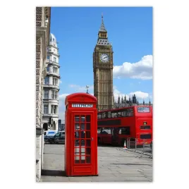 naklejki-40x60-londyn-big-ben-budka-uk
