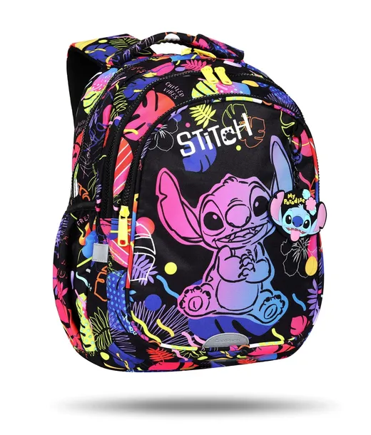 COOLPACK PLECAK SZKOLNY MŁODZIEŻOWY DLA DZIEWCZYNKI STITCH CZARNY