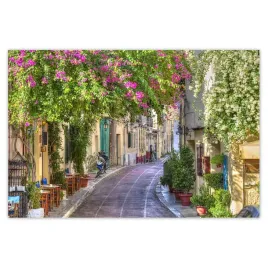 naklejki-60x40-grecka-uliczka-plaka