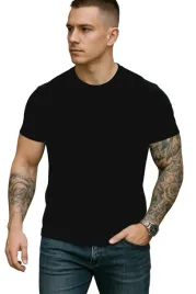 koszulka-t-shirt-meski-bawelna-premium-190g-gladka-czarna-rozmiar-s