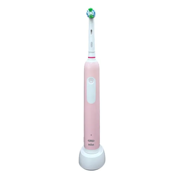 SZCZOTECZKA ELEKTRYCZNA DO ZĘBÓW BRAUN ORAL-B PRO 1 RÓŻ ROTACYJNA 3 TRYBY