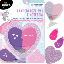 kidea-zakreslacze-szkolny-zestaw-serce-2w1-z-notesem-kszatlcie-serca