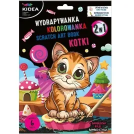 kidea-wydrapywanka-z-kolorowanka-2w1-6-arkuszy-kotki