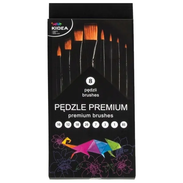 kidea-pedzle-premium-8-sztuk-stan-nowy