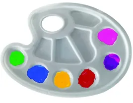 bambino-biala-paletka-do-farb-1-sztuka