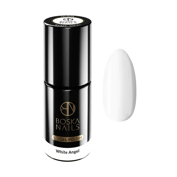 Boska Nails Lakier Hybrydowy Divine White Angel  no 301 6 ml