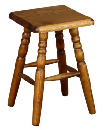 taboret-kuchenny-stolek-toczony-kwadrat-dab