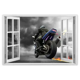 plakaty-120x80-niebieski-scigacz-motor