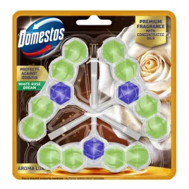 domestos-kostka-power-5-do-wc-3-pak-biale-kwiaty-white-rose-3x-50-g