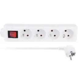 libox-przedluzacz-z-uziemieniem-na-4-gniazda-z-wlacznikiem-3m-2300w-bialy