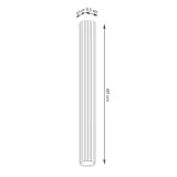 plafon-sufitowy-karbon-60-aluminiowy-1x-gu10-bezowy-do-korytarza-sollux-stan-nowy-rodzaj-gwintu-gu10