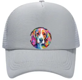 czapka-z-daszkiem-z-siatka-nadruk-pies-kolorowy-beagle-one-size