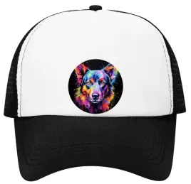 czapka-z-daszkiem-z-siatka-kolorowy-nadruk-australijski-kelpie-one-size