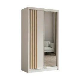 szafa-dwudrzwiowa-z-lustrem-120-cm-biala-lamele-dab-artisan-nela120