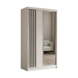 szafa-dwudrzwiowa-z-lustrem-120-cm-biala-lamele-czarne-nela120