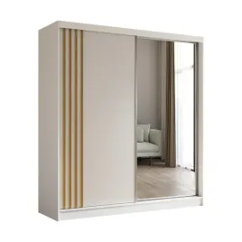 szafa-duza-na-ubrania-z-lustrem-200-cm-biala-lamele-dab-artisan-nela200