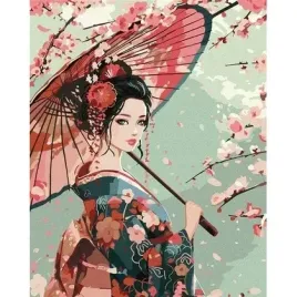 malowanie-po-numerach-dama-w-kimonie-40x50cm