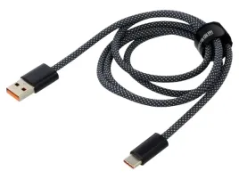 kabel-usb-2-0-usb-a-wtykusb-c-wtyk-1m-ciemnoszary-tekstylny
