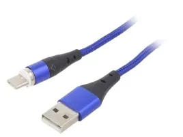kabel-usb-2-0-usb-a-wtykusb-c-wtyk-niklowany-2m-niebieski