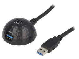 kabel-usb-3-0-usb-a-gniazdousb-a-wtyk-15m-czarny-pvc-5gbps