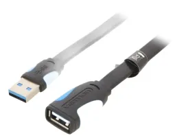 kabel-usb-3-0-usb-a-gniazdousb-a-wtyk-cynowany-3m