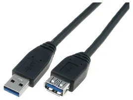 kabel-usb-3-0-usb-a-gniazdousb-a-wtyk-niklowany-18m-czarny