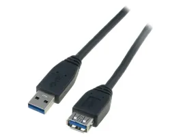 kabel-usb-3-0-usb-a-gniazdousb-a-wtyk-niklowany-3m-czarny