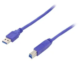 kabel-usb-3-0-usb-a-wtykusb-b-wtyk-zlocony-3m-niebieski-pvc