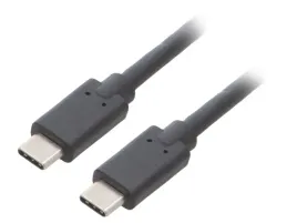 kabel-usb-3-1-usb-c-wtykz-obu-stron-2m-czarny