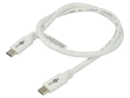 kabel-usb-3-2-gen-1-usb-c-wtykz-obu-stron-05m-bialy-5gbps