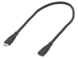 kabel-usb-3-2-gen-2-usb-c-gniazdousb-c-wtyk-niklowany-03m