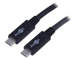 kabel-usb-3-2-gen-2x2-usb-c-wtykz-obu-stron-1m-czarny-100w