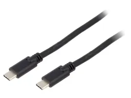 kabel-usb-3-2-usb-c-wtykz-obu-stron-05m-czarny-4k-5gbps