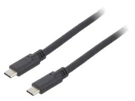 kabel-usb-3-2-usb-c-wtykz-obu-stron-1m-czarny-4k-5gbps-60w